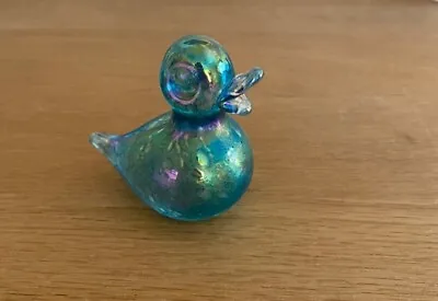 Buy Lovely Glass Duck - Turqouise (possibly Heron Maker) • 19.99£