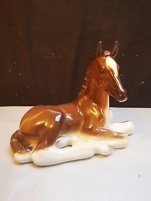 Buy Vintage Imperial Lomonosov Horse Foal Figurine, Made I Ussr  • 11£