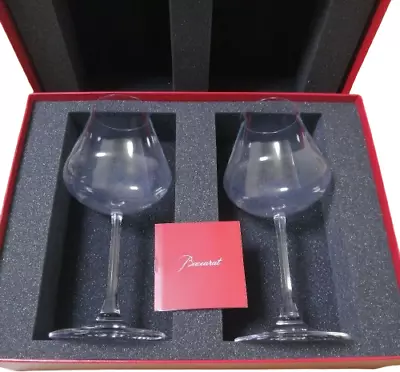 Buy Baccarat Chateau Wine Glass Crystal Clear H22 X W10cm W/ Outer Box, Manual USED • 153.26£