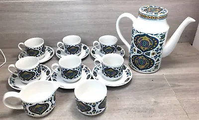 Buy Tea Coffee Set Vintage Art Deco Staffordshire Bengal Midwinter Joti Bhowmik • 30£