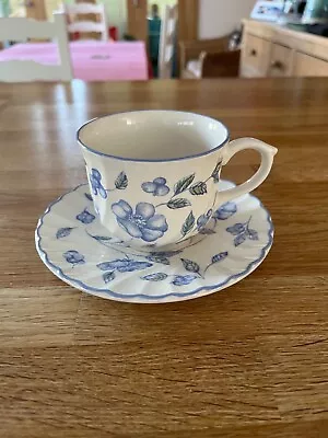 Buy BHS British Home Stores Bristol Blue, Tea Cup And Saucer • 7£