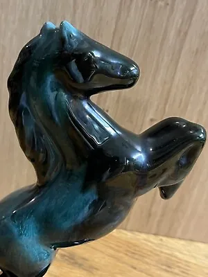 Buy Vintage Blue Mountain Pottery Collection Rearing Horse 9X4X3 Inches Made Canada • 16.97£