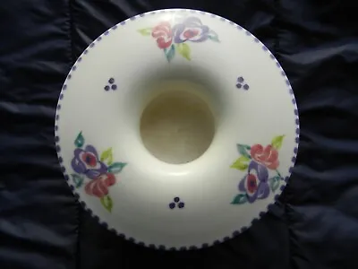 Buy Vintage Poole Pottery Mushroom Posy Vase Candle Holder - 13cm • 4.99£