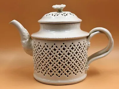 Buy Vintage Royal Creamware Reticulated / Pierced Design Teapot. 0.75 Pint Capacity. • 149.95£