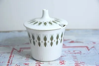 Buy Vintage Figgjo Flint Macca Sugar Pot - Norwegian Figgjo Flint Ceramic Sugar Bowl • 14.99£