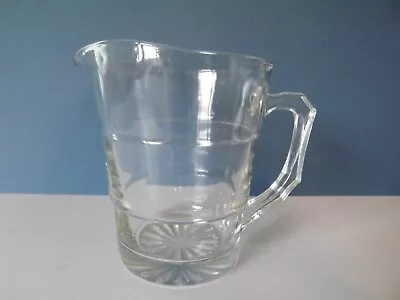 Buy Vintage 1½ Pint Clear Glass Jug / Pitcher • 3.50£