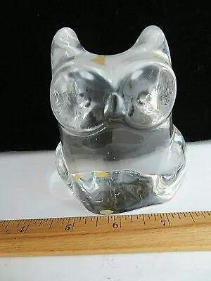 Buy Orrefors Crystal Owl Figurine Paperweight • 33.21£