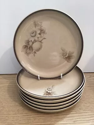 Buy Denby, Memories, Handcrafted Fine Stoneware, 6x Side Plates, 6.5”, Vintage, VGC • 18.99£
