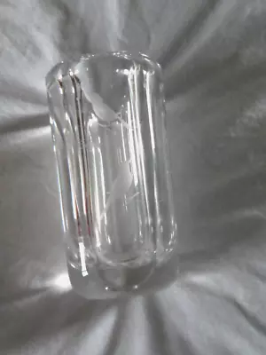 Buy Orrefors Glass Bud Vase Bird Design • 6.99£