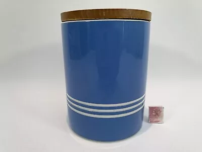 Buy T G Green Channel Islands Range Herm Blue Pottery Storage Jar Canister • 19.99£