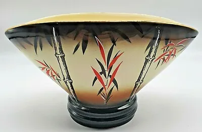 Buy Rare Vintage Mid-Century Sylvac 2774 Hand Painted Bamboo Design Mantle Vase • 24.99£