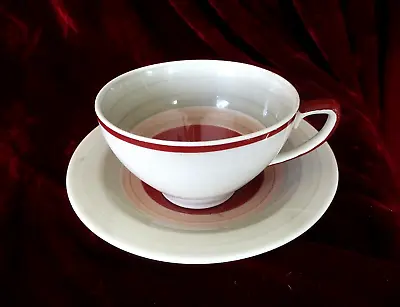 Buy 1930's ART DECO 'WEDDING BAND' CUP & SAUCER BY SUSIE COOPER - ENGLAND • 80.45£