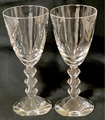 Buy Baccarat Vega Fortissimo Crystal  Wine Glass  Clear 2set No Box • 138.82£