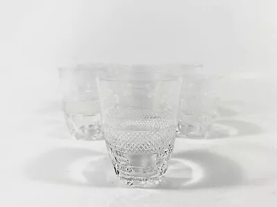 Buy 7x Orrefors Edward Hald Rio Crystal Tumbler Water Glasses 8 Cm 3.1 Inch • 55.98£