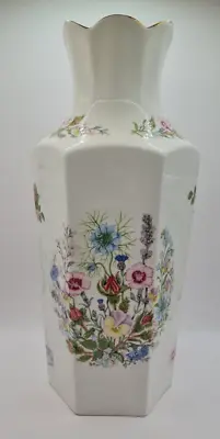 Buy Aynsley Wild Tudor Large Hexagonal Vase • 40£