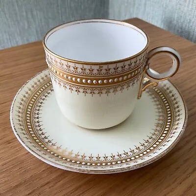 Buy Victorian Royal Worcester Cup And Saucer For William Whiteley Shop London • 5£