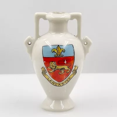Buy Vintage Gemma Crested China Model Of Ancient Two Handled Vase - Lancaster Crest • 3.90£
