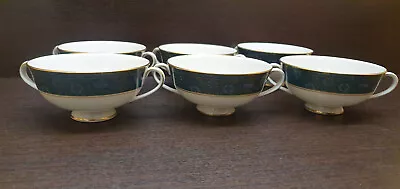Buy 1x / 2x Royal Doulton Carlyle Twin Handle Soup Cups Bowls • 19.99£