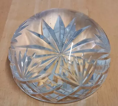 Buy Royal Doulton English Cut Crystal Glass Paperweight  Excellent Condition • 9£