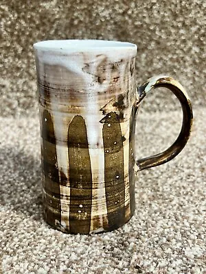 Buy Vintage Studio Pottery Mug Drip Glaze D T Sharp Rye Cup • 22.99£