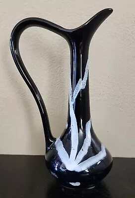 Buy Blue Mountain Pottery Pitcher Vase Black & White  • 24.01£