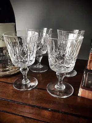 Buy Thomas Webb Crystal White Wine Glass | Kingswinford | 110mm Tall | Four • 29.99£
