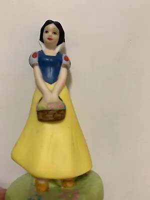 Buy Disney Porcelain Figurine Snow White Princess Ornament Collectible Grolier China • 12.20£