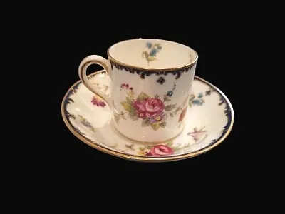 Buy Lovely Cauldon China Coffee Can & Saucer Duo - Roses • 14£