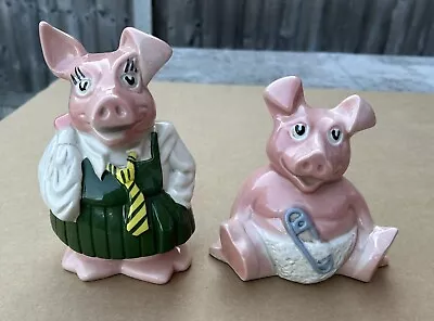 Buy WADE Natwest Pigs Money Boxes X 2 Annabel & Woody - Piggy Banks • 3.99£