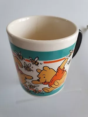 Buy Vintage Winnie The Pooh Mug Green Staffordshire Tableware Made In England 9.5cm • 6.50£