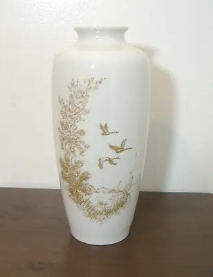 Buy ALKA KUNST ALBOTH KAISER Bavaria Porcelain Chiemsee Flying Ducks Geese Vase • 57.12£