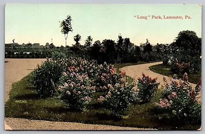 Buy Lancaster Pennsylvania Long Park Scenic Landmark DB Cancel WOB Postcard • 7.59£