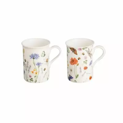 Buy Price & Kensington Assorted Bone China Mugs  Dishwasher Safe 10oz 300ml  Floral • 7.89£