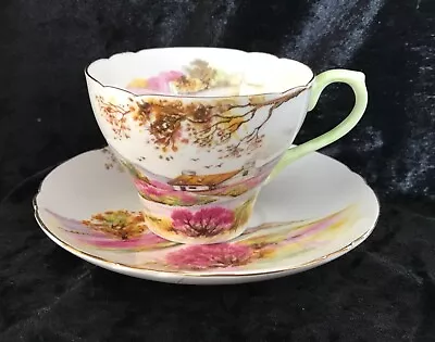 Buy Vintage Shelley OLD IRELAND”13657 Cup & Saucer Fine Bone China • 44.99£
