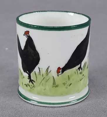 Buy Hammersley Black Cockerel Pattern Miniature Bone China Mug Circa 1912-1939 • 80.61£