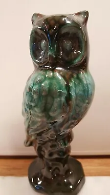 Buy Vintage Hand Painted Blue Mountain Pottery Owl H7.5  Vgc • 25£