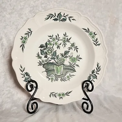 Buy GREEN LEAF WEDGEWOOD WEDGWOOD Queens Shape 8.5 Decorative Vintage Dinner Plate  • 15.20£