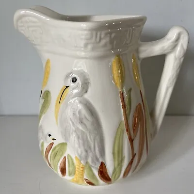 Buy Shorter & Son Stork Jug/Vase Stoke On Trent Pottery Hand Painted 14cmH 1 Pint • 12.99£