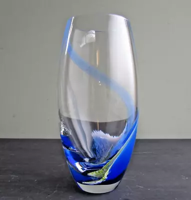 Buy Vintage Caithness Glass Vase 8 /20 Cm • 14£