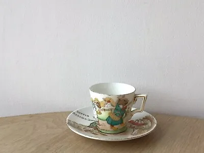 Buy Antique Shelley China England Little Red Riding Hood Nursery Rhyme Cup &saucer • 82.83£