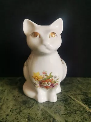 Buy Hammersley Howard Sprays Design Fine Bone China Seated Cat Ornament • 6£