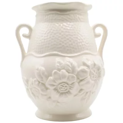 Buy Royal Creamware Vase Sunflower Art Deco Themed Collectable Piece Height 22.5cm • 16.10£