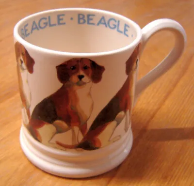 Buy Emma Bridgewater Sitting Beagle 1/2 Pint Mug Dogs Series RARE Discontinued • 12.99£