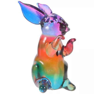 Buy  Crystal Bunny Miniature Rabbit Ornament Crystals Small Statue Toy • 11.38£
