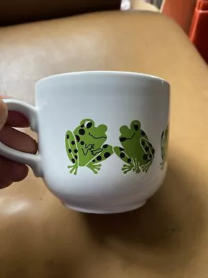 Buy Bins Vintage Large   Frog Mug Kiln Craft Pottery Ceramic Cup • 7.99£