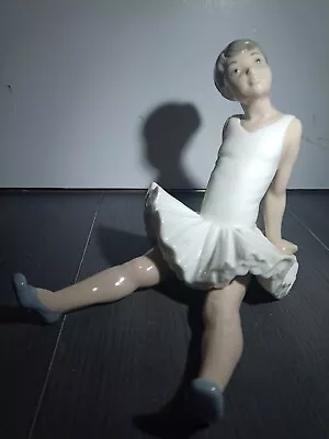 Buy Vintage Large Ballerina Figure Sitting Down. • 25.95£