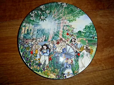 Buy Wedgwood Jenny Rhodes May Dawn Collectors Plate Feasts & Festivals Fairies  • 9.99£