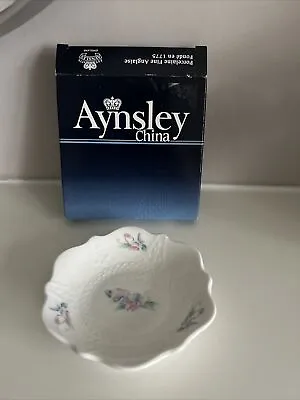 Buy Aynsley Little Sweetheart English Fine Bone China Dish New In Box • 4.99£