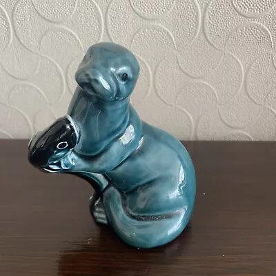 Buy Poole Pottery.Otter With Fish.Mint Condition. • 2.99£