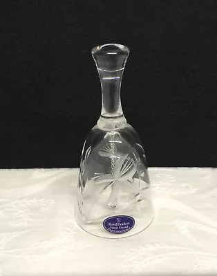 Buy Royal Doulton Finest Crystal Bell 14.5cm Tall • 6.99£